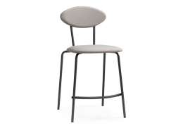 Барный стул Коумо катания смок / черный матовый (47x54x95)