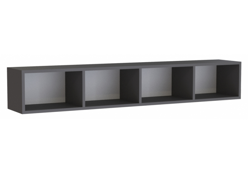 Прихожая Модена графит (143,2x24,4x23,2). 