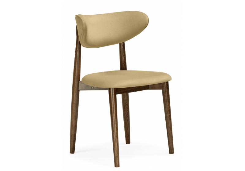 Стул деревянный Фарго бежевый / миланский орех (46x50x80). 