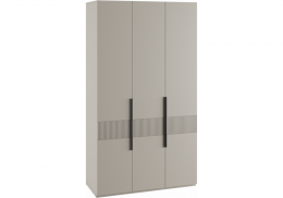 Шкаф Ника бежевый мат-05 / кашемир (135x50x210)